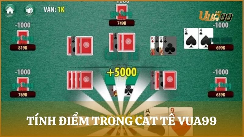 Hướng dẫn cách tính điểm và phân định thắng thua trong bài Catte