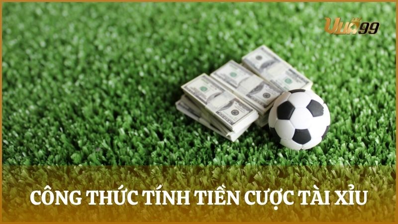 Công thức tính tiền cược cơ bản dành cho kèo bóng đá tài xỉu