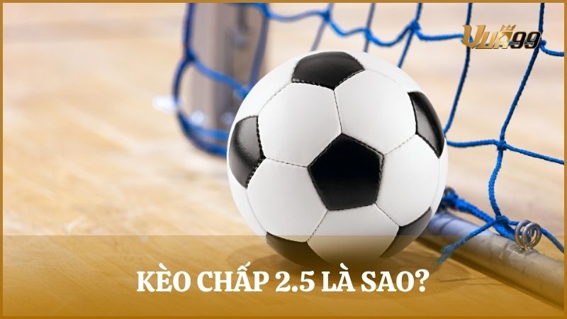 Kèo chấp 2.5 là loại kèo châu Á với mức cược khá cao