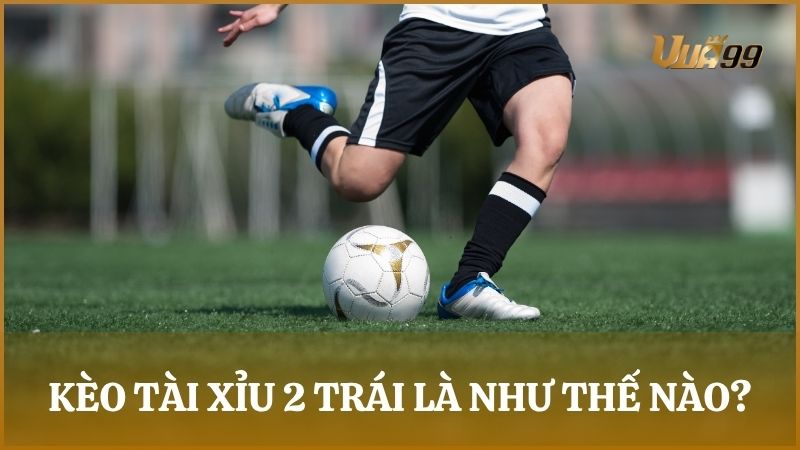 Kèo tài xỉu 2 là kèo nhà cái đưa ra với mốc tổng bàn thắng là 2 trái cho toàn trận